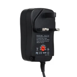 Life Easy Supply 3-12V Adjustable Power Switch Adapter 30W With 8 DC Conversion Plugs And USB Port Power Adapter