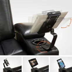 Life Easy Supply EMoMo PH808 Phone/Tablet Holder For Home Theater Seating