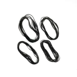 Life Easy Supply 4mm 110-135mm Replacement Flat Drive Belts For Recorder CD DVD-40pcs