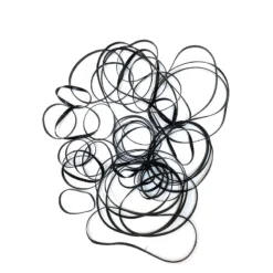 Life Easy Supply Replacement Flat Belt F Recorder CD DVD Walkman DIY Repair-3mm/W 40-135mm/L