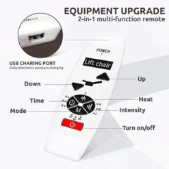 Life Easy Supply Replacement Remote Controller For Recliner Lifting Chair With Vibration Massage & Heat 8 Life Easy Supply Replacement Remote Controller For Recliner Lifting Chair With Vibration Massage & Heat