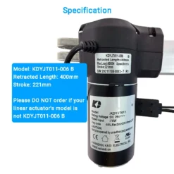 Life Easy Supply KDYJT011-006 B Kaidi Linear Actuator For Power Recliner Lift Chair
