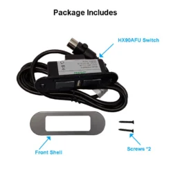 Life Easy Supply EMoMo HX90AFU Recliner Switch 2 Button 5 Pin With USB Port