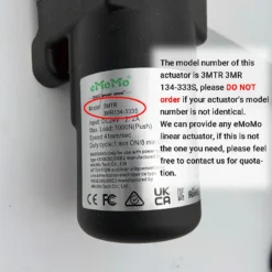 Life Easy Supply EMoMo 3MTR 3MR134-333S Linear Actuator Motor Assembly