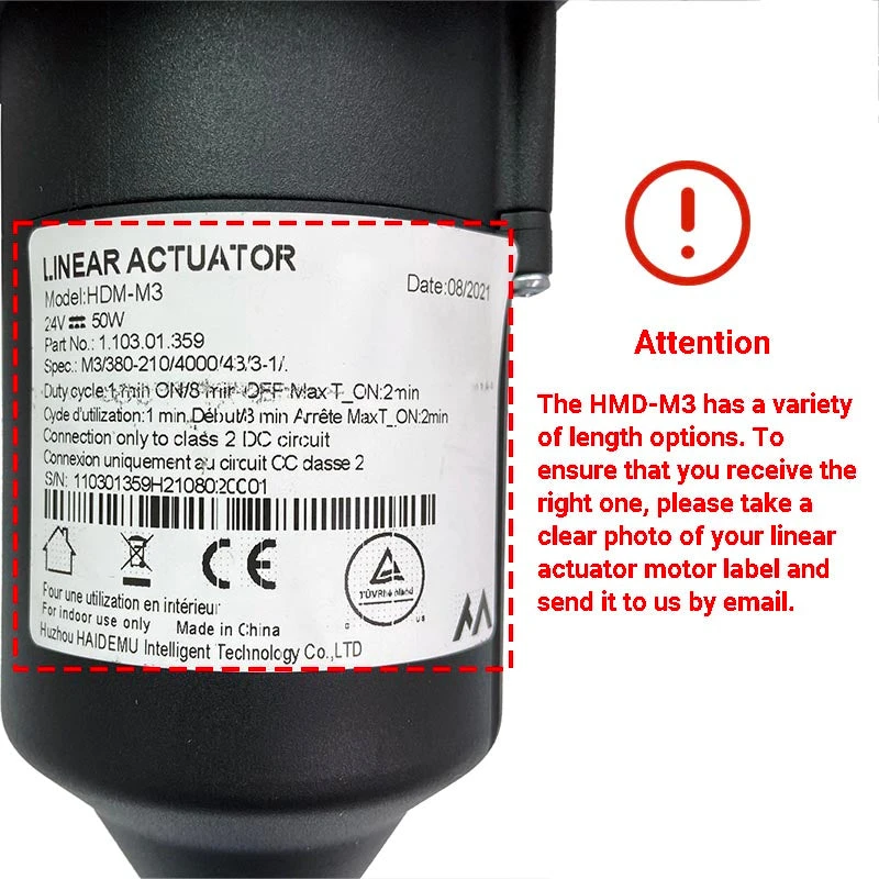 Life Easy Supply Genuine HDM-M3 Linear Actuator Motor For Recliner Lift Chair 4 Life Easy Supply Genuine HDM-M3 Linear Actuator Motor For Recliner Lift Chair