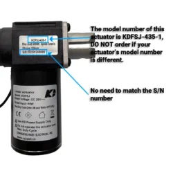 Life Easy Supply KDFSJ-435-1 Kaidi Linear Actuator For Power Recliner Lift Chair