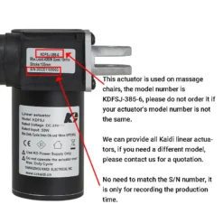 Life Easy Supply Kaidi KDFSJ-385-6 Linear Actuator Motor Assembly