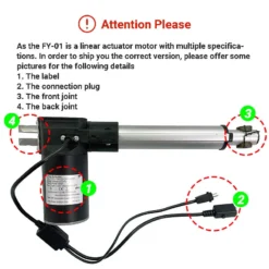 Life Easy Supply FY01 Linear Actuator Motor By Wuxi JDR WX Feiya For Recliner Lift Chairs
