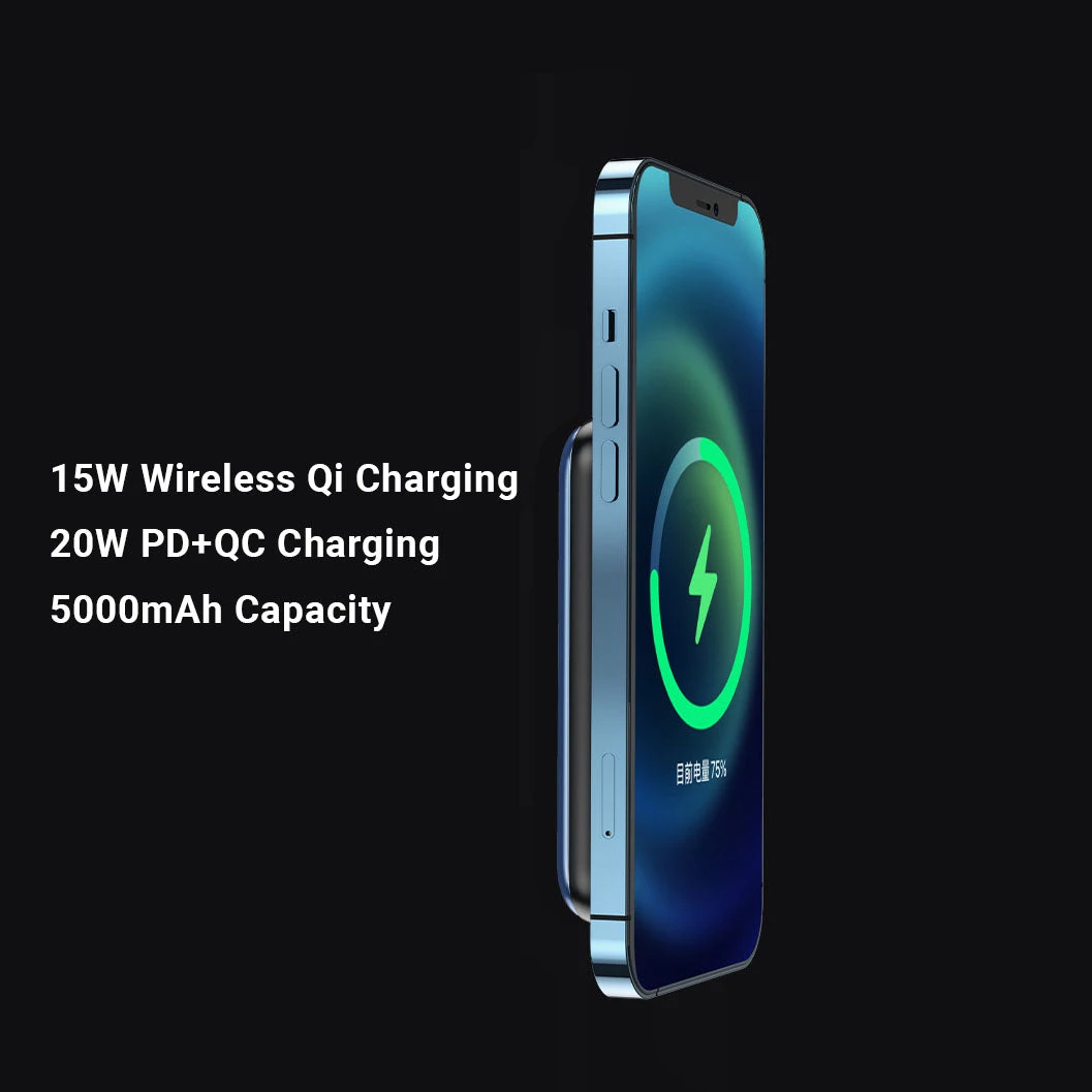 Life Easy Supply Other Products 15W Power Bank For IPhone 12 Series Magnetic Suction Wireless Charging 5 Life Easy Supply Other Products 15W Power Bank For IPhone 12 Series Magnetic Suction Wireless Charging