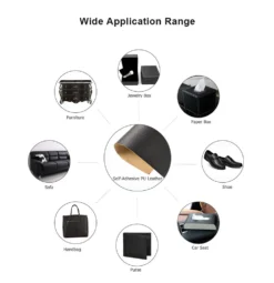 Life Easy Supply Upholstery Self-Adhesive Leather Patch For Furniture Repair 20*47 Inches