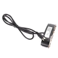 Life Easy Supply 5 Button 5 Pin Fixed Hand Controller For Electric Recliner/Sofa/lift Chair With Blue Backlit Switch & Charger