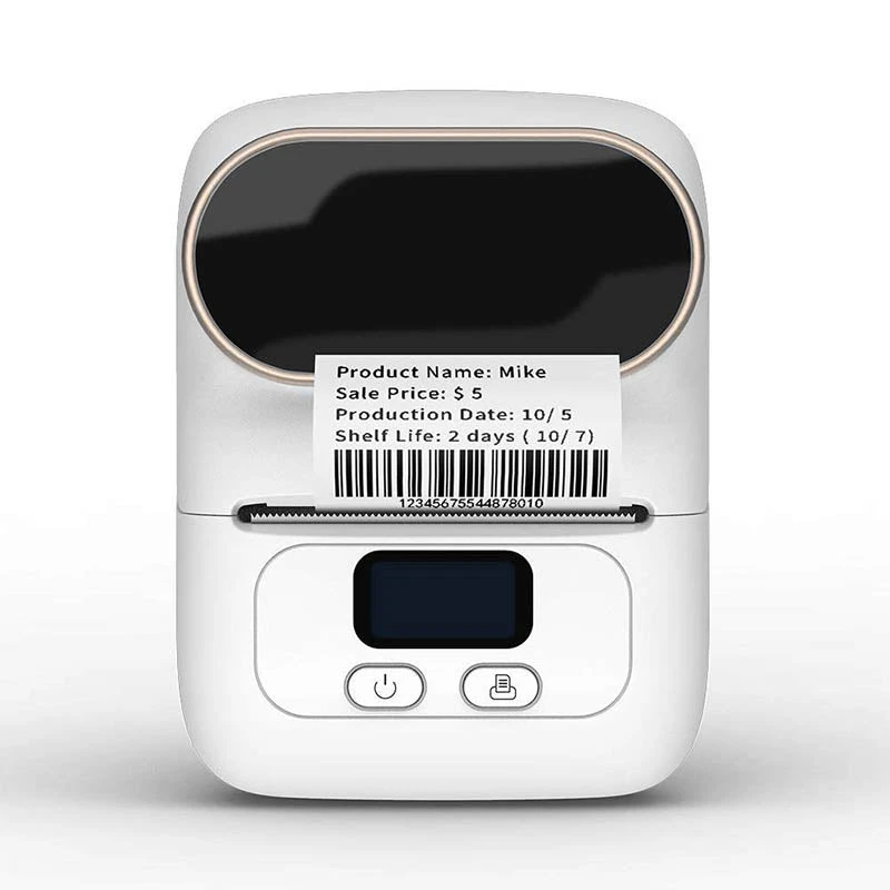 Life Easy Supply M110 Portable Bluetooth Thermal Printer Mini Mobile Sticker Label Maker, QR Barcode Clothing Jewelry Label Printing Machine 14 Life Easy Supply M110 Portable Bluetooth Thermal Printer Mini Mobile Sticker Label Maker, QR Barcode Clothing Jewelry Label Printing Machine