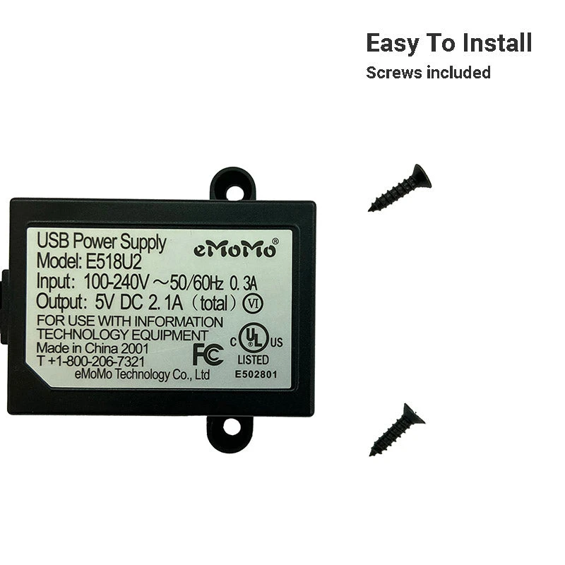 Life Easy Supply Furniture Mount Dual USB Charging Port- 5V 2A Switch & Charger 7 Life Easy Supply Furniture Mount Dual USB Charging Port- 5V 2A Switch & Charger