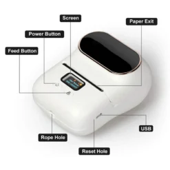 Life Easy Supply M110 Portable Bluetooth Thermal Printer Mini Mobile Sticker Label Maker, QR Barcode Clothing Jewelry Label Printing Machine 21 Life Easy Supply M110 Portable Bluetooth Thermal Printer Mini Mobile Sticker Label Maker, QR Barcode Clothing Jewelry Label Printing Machine