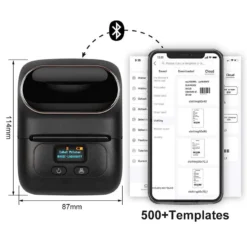Life Easy Supply M110 Portable Bluetooth Thermal Printer Mini Mobile Sticker Label Maker, QR Barcode Clothing Jewelry Label Printing Machine 19 Life Easy Supply M110 Portable Bluetooth Thermal Printer Mini Mobile Sticker Label Maker, QR Barcode Clothing Jewelry Label Printing Machine