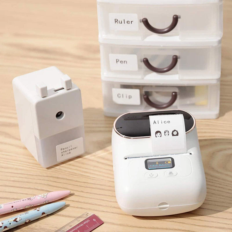 Life Easy Supply M110 Portable Bluetooth Thermal Printer Mini Mobile Sticker Label Maker, QR Barcode Clothing Jewelry Label Printing Machine 16 Life Easy Supply M110 Portable Bluetooth Thermal Printer Mini Mobile Sticker Label Maker, QR Barcode Clothing Jewelry Label Printing Machine