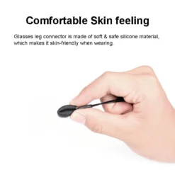 Life Easy Supply Adjustable Anti Slippery Eyeglass Retainer Strap No Tail Silicone - 3 Pack