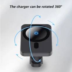Life Easy Supply Magnetic Car Vent Mount For IPhone 12/Mini/Pro/Pro Max With Wireless Charging Support Magsafe