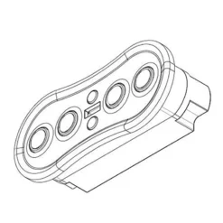 Life Easy Supply 6 Buttons Control Switch For Recliner Sofa Chair With USB & LED-backlit