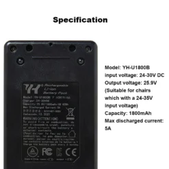 Life Easy Supply Universal Recliner Battery Pack 24V/29V 1800mAh Rechargable