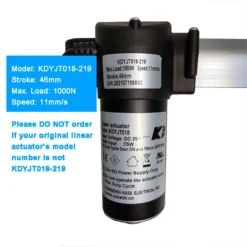 Life Easy Supply KDYJT018-219 Kaidi Linear Actuator For Power Recliner Lift Chairs Motor Replacement