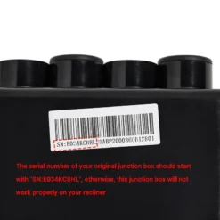 Life Easy Supply EMoMo Heat And Vibration Massage Junction Box For Recliner SN:E034KC8HL