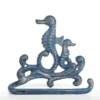 Life Easy Supply Mediterranean Style Cast Iron Seahorse Towel Holder Toilet Paper Rack Cloth Holder 2 Life Easy Supply Mediterranean Style Cast Iron Seahorse Towel Holder Toilet Paper Rack Cloth Holder