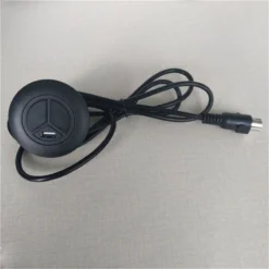 Life Easy Supply Switch & Charger Universal Fixed 2 Button Remote Controller For Recliner Sofa With USB Charger & LED Light Round Shape